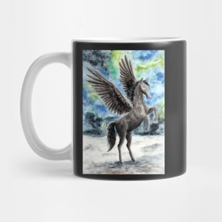 Black Pegasus Mug